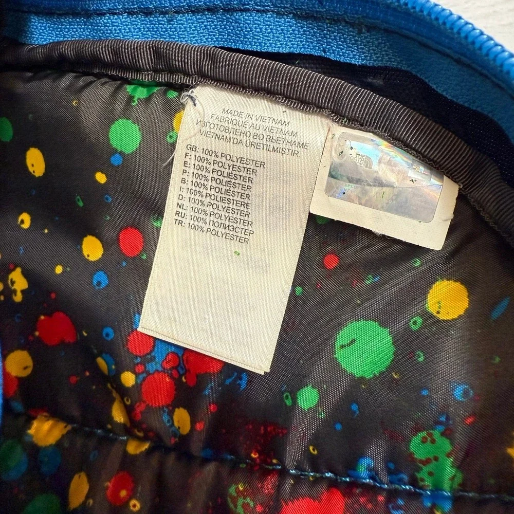 The North Face Homeslice Toddler kids‎ Back Pack Youth School Hiking blue green